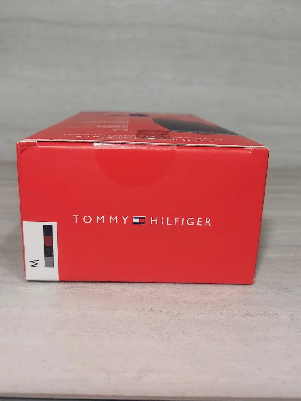 Tommy Hilfiger 4-Pack Boxer Briefs — Navy, Gray, Red, Black